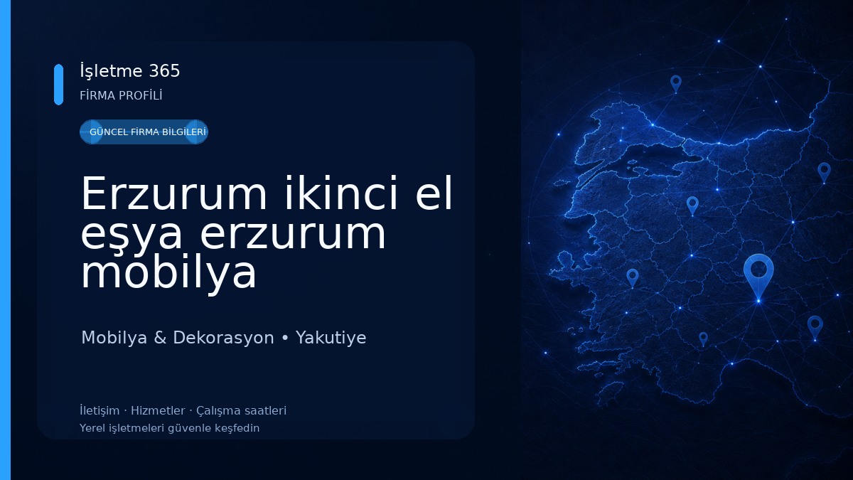 Erzurum ikinci el eşya erzurum mobilya Mobilya & Dekorasyon