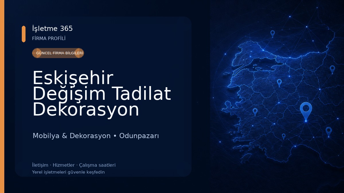 Eskişehir Değişim Tadilat Dekorasyon Mobilya & Dekorasyon