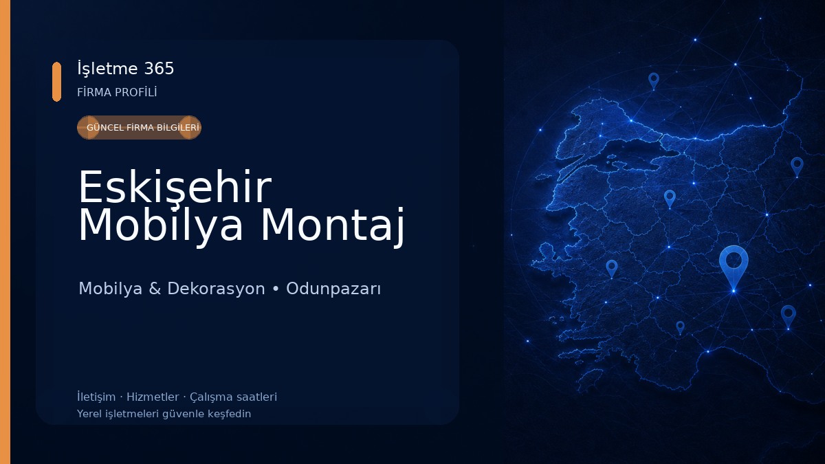 Eskişehir Mobilya Montaj Mobilya & Dekorasyon