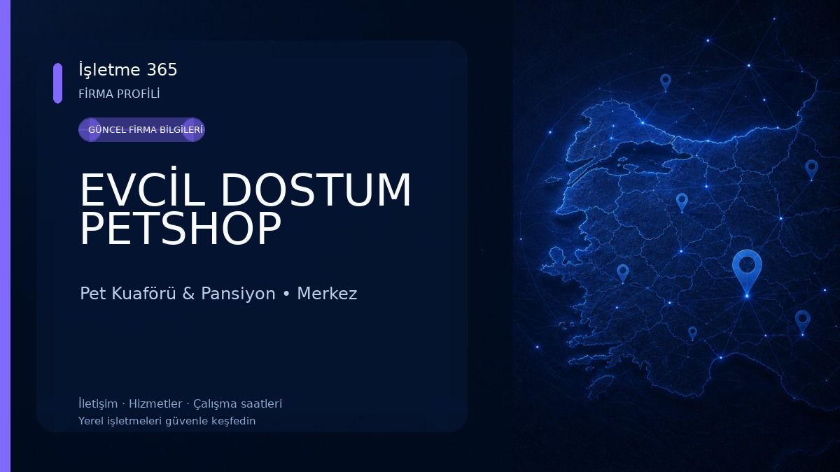 EVCİL DOSTUM PETSHOP Pet Kuaförü & Pansiyon
