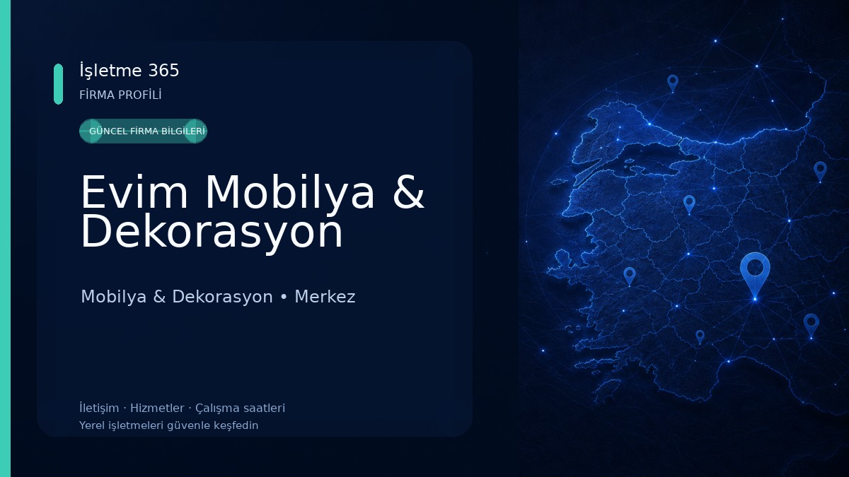 Evim Mobilya & Dekorasyon