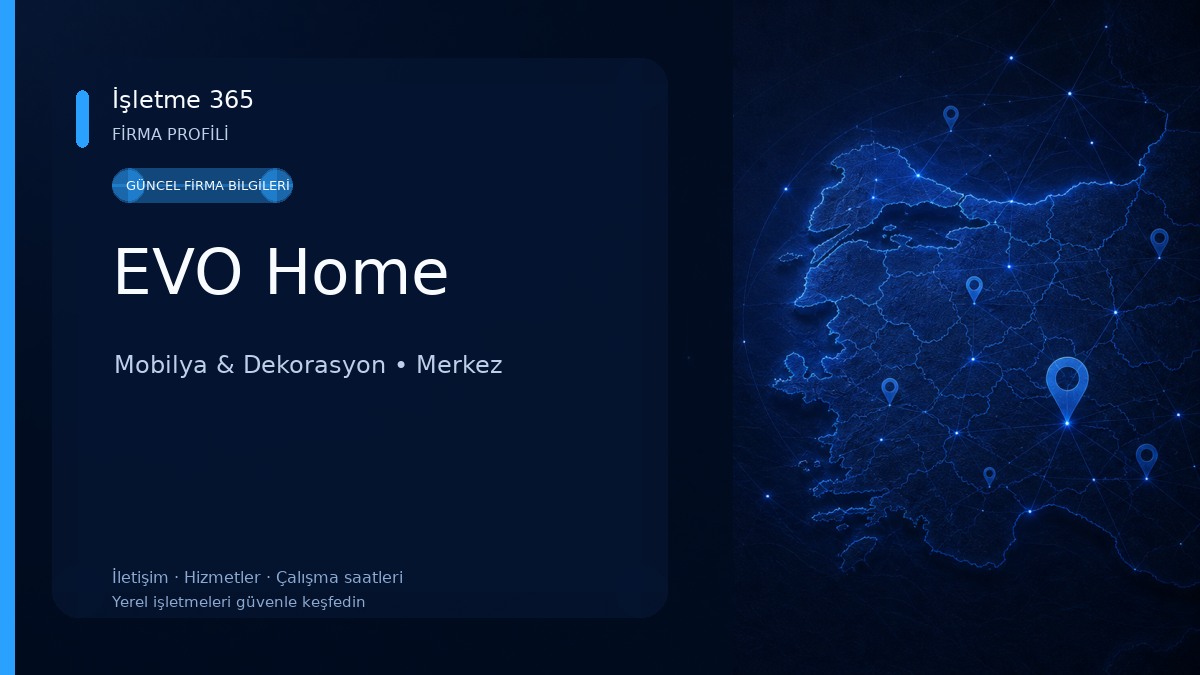 EVO Home Mobilya & Dekorasyon
