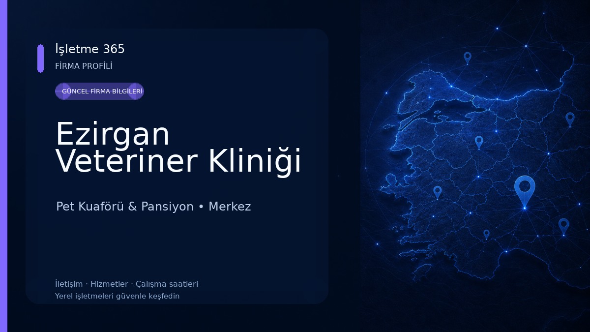 Ezirgan Veteriner Kliniği 