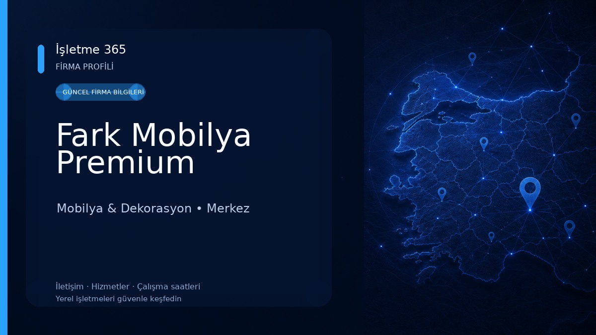 Fark Mobilya Premium Mobilya & Dekorasyon