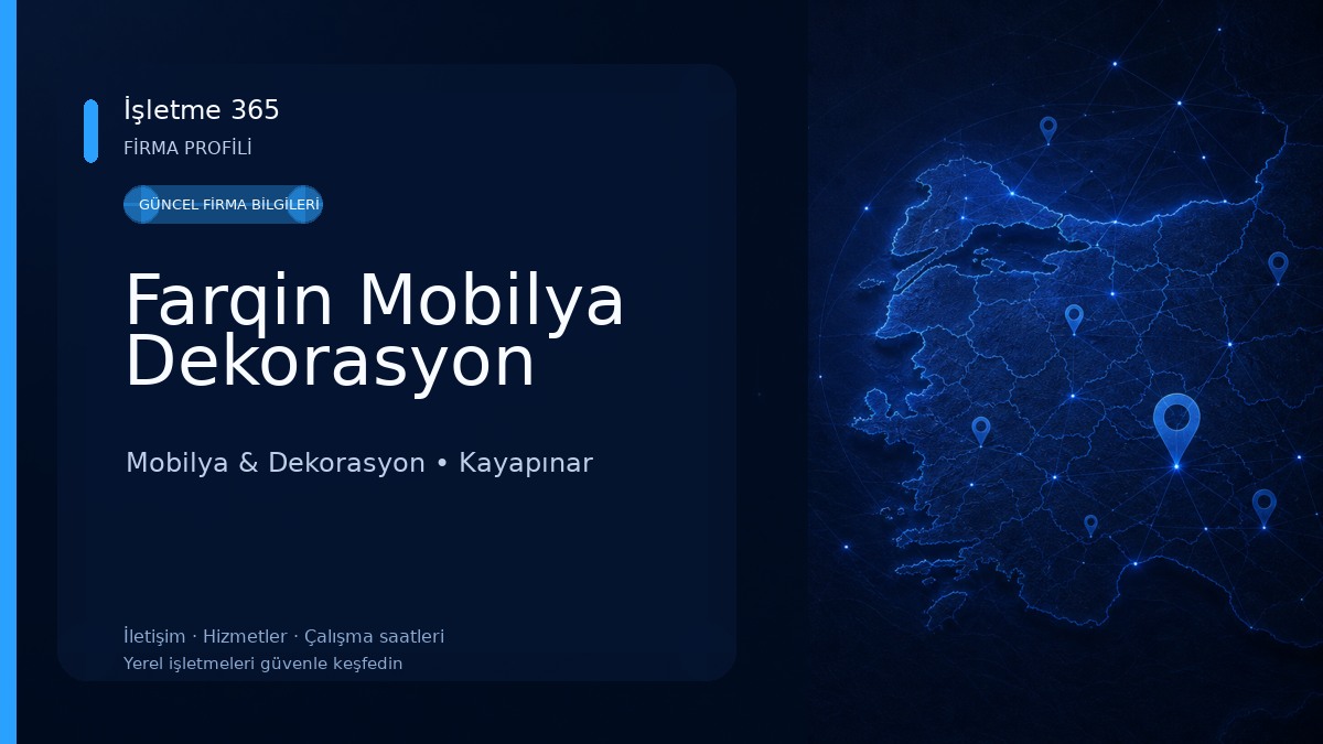 Farqin Mobilya Dekorasyon Mobilya & Dekorasyon