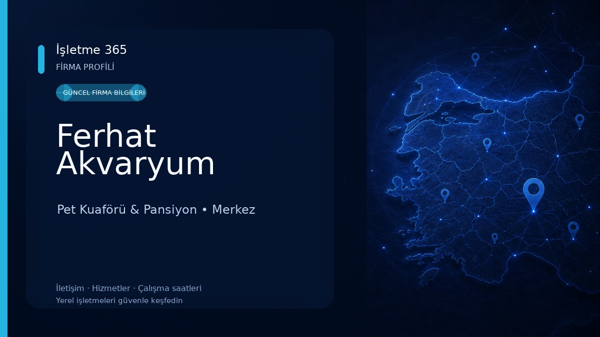 Ferhat Akvaryum Pet Kuaförü & Pansiyon