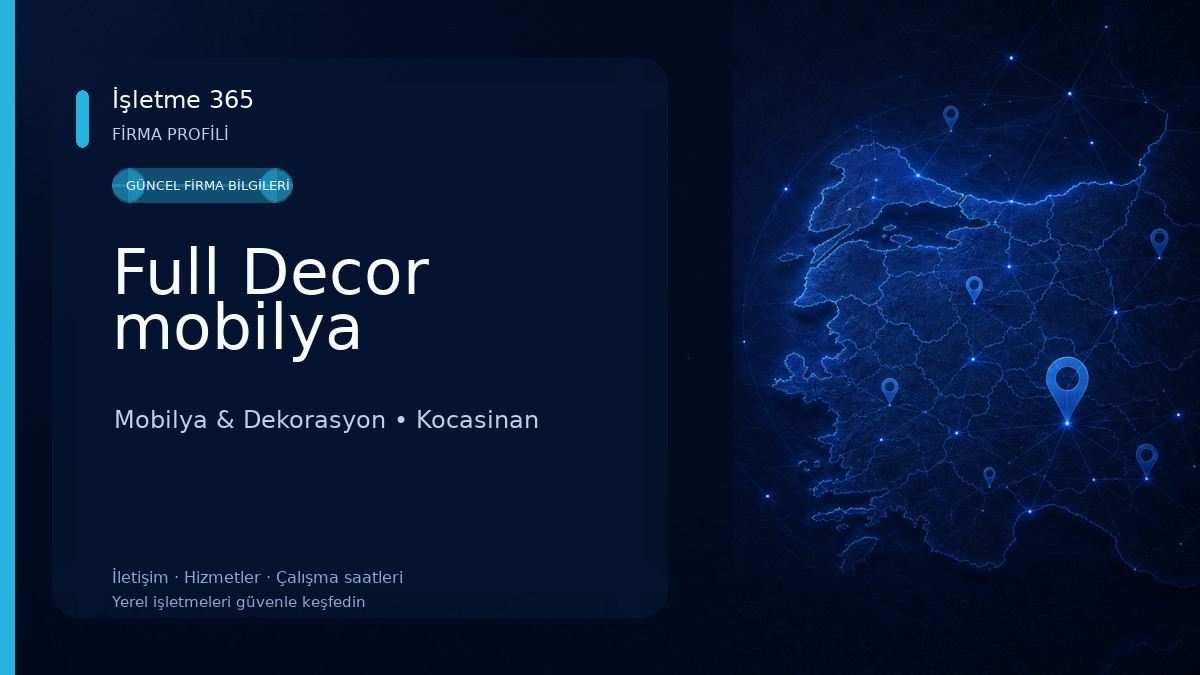 Full Decor mobilya Mobilya & Dekorasyon