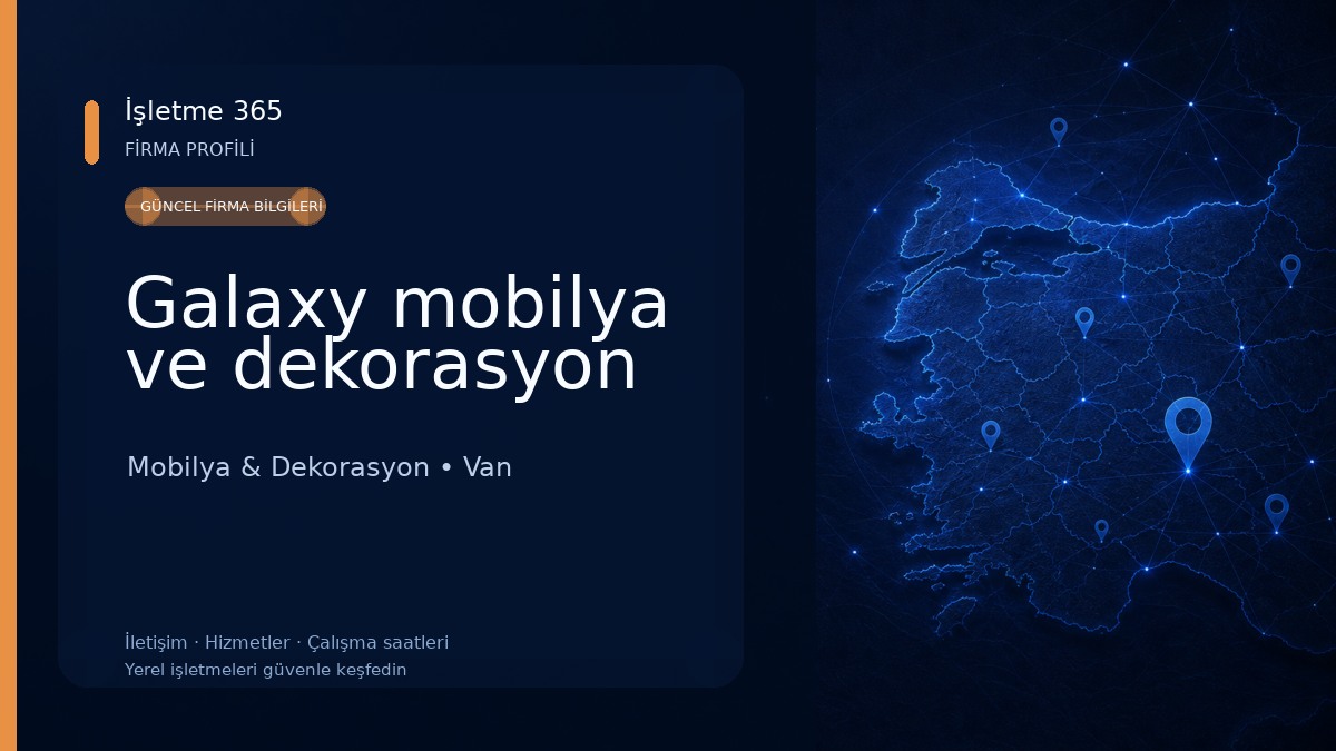 Galaxy mobilya ve dekorasyon
