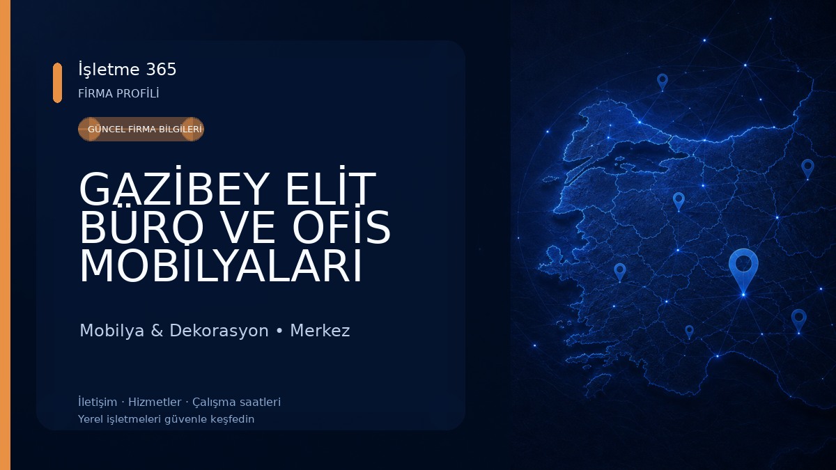 GAZİBEY ELİT BÜRO VE OFİS MOBİLYALARI KIRIKKALE MOBİLYA