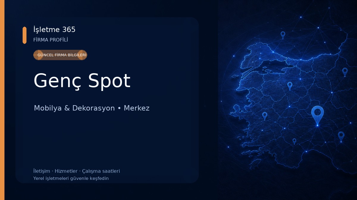 Genç Spot Mobilya & Dekorasyon