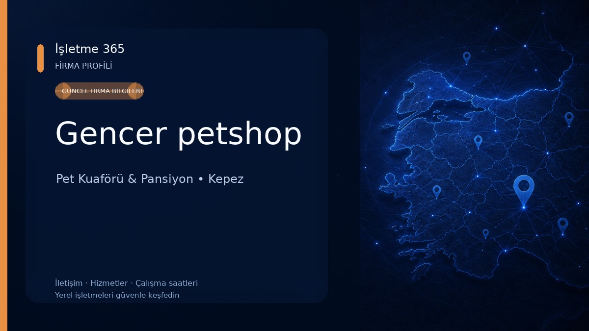 Gencer petshop 