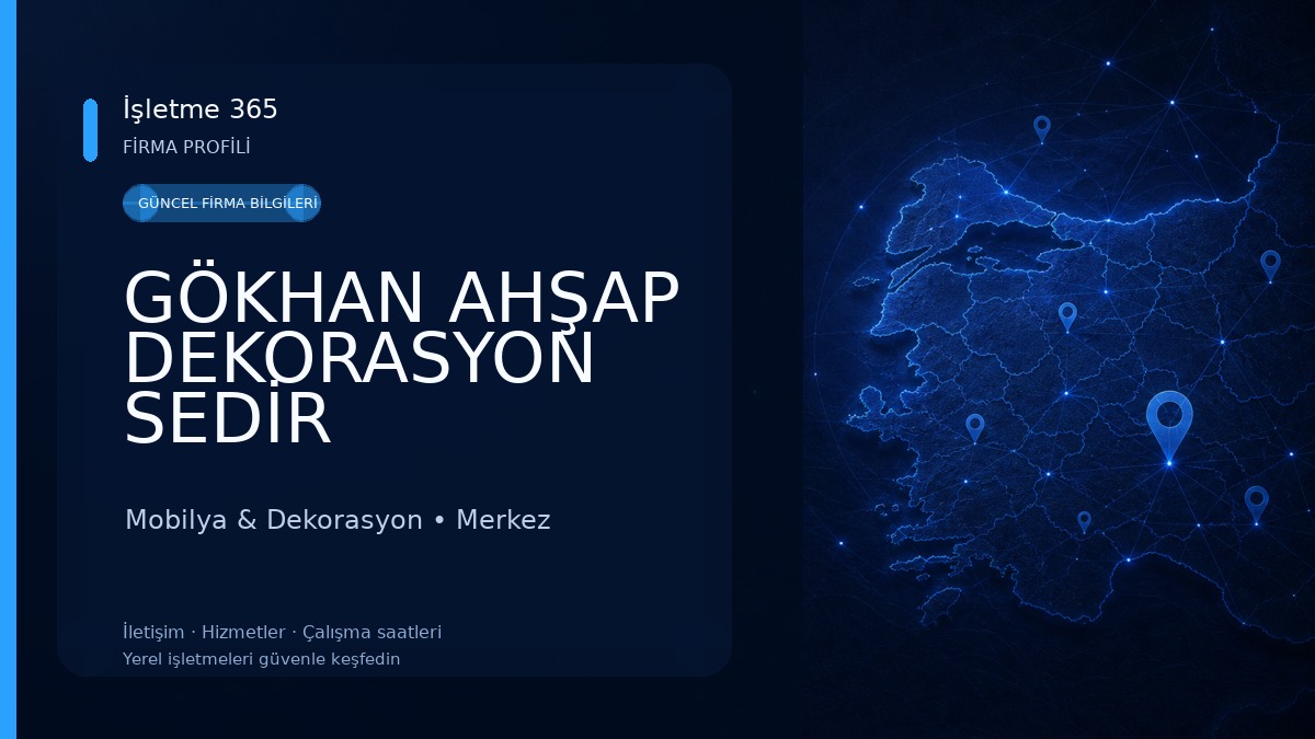 GÖKHAN AHŞAP DEKORASYON SEDİR NEVŞEHİR Mobilya & Dekorasyon