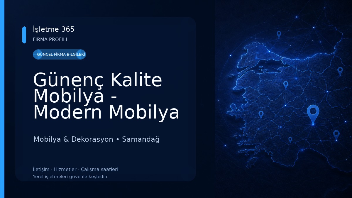 Günenç Kalite Mobilya - Modern Mobilya Hatay Mobilya & Dekorasyon