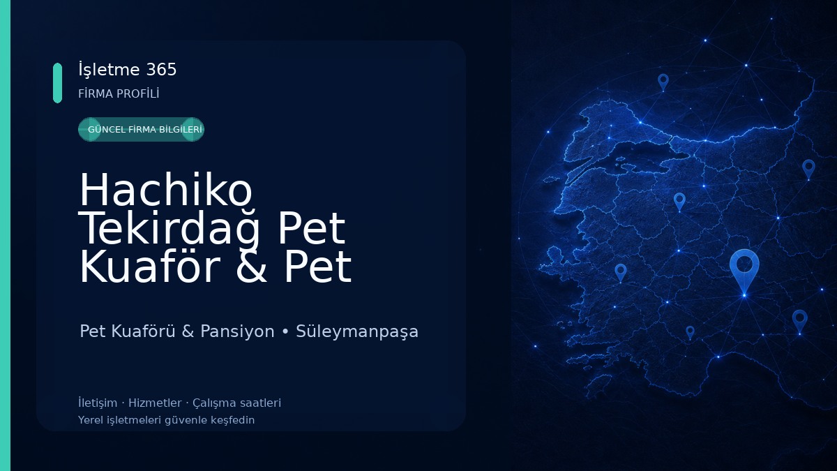 Hachiko Tekirdağ Pet Kuaför & Pet hotel & Pet kuaför eğitimi Pet Kuaförü & Pansiyon