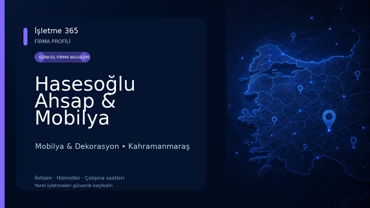 Hasesoğlu Ahsap & Mobilya Dekorasyon