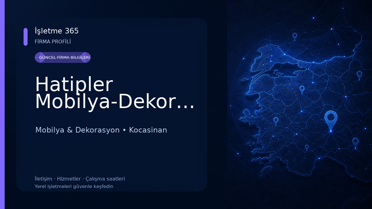 Hatipler Mobilya-Dekorasyon