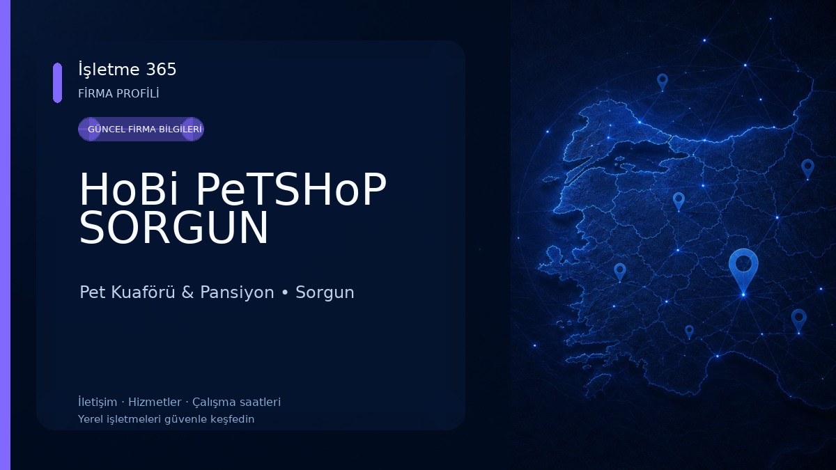 HoBi PeTSHoP SORGUN 