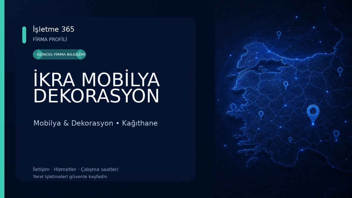 İKRA MOBİLYA DEKORASYON