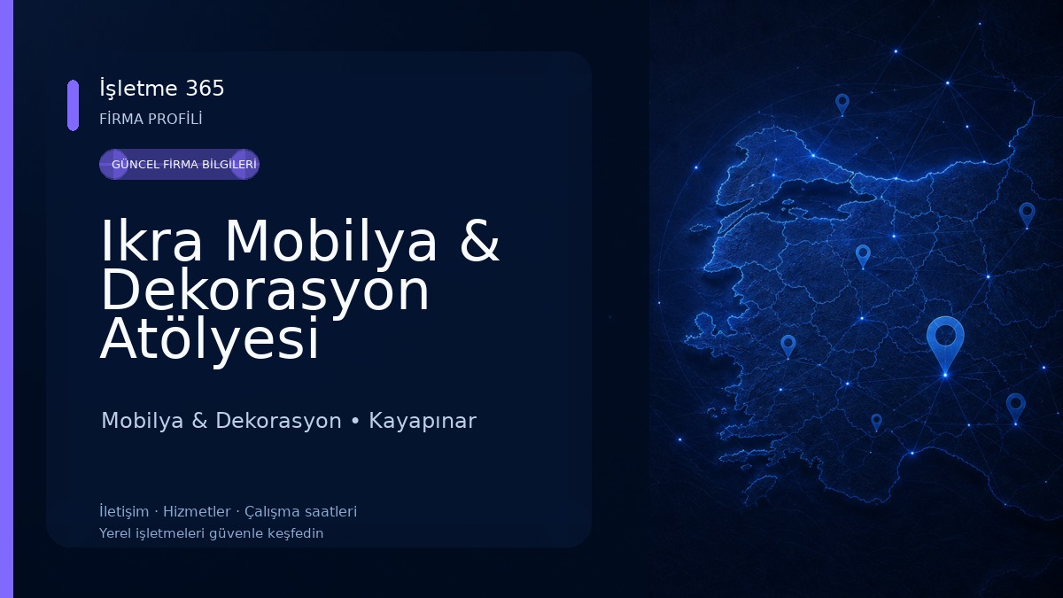 Ikra Mobilya & Dekorasyon Atölyesi