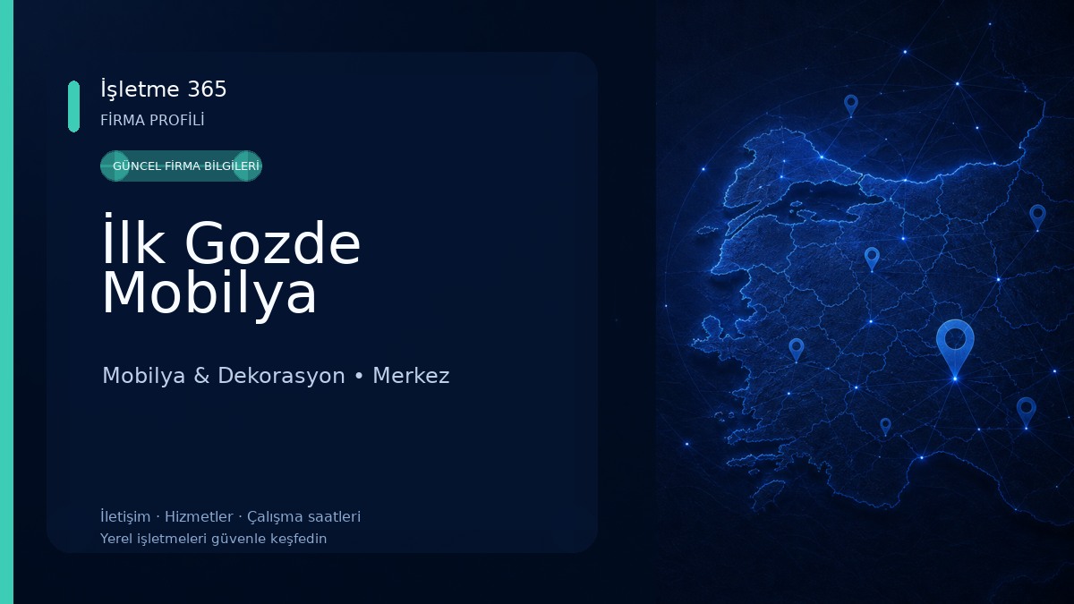 İlk Gozde Mobilya