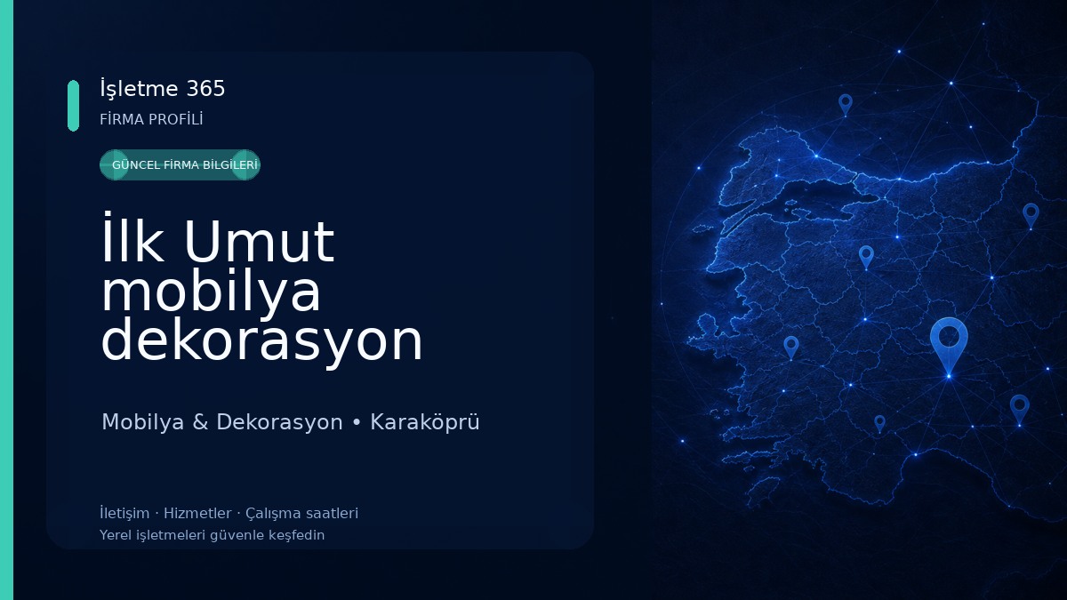 İlk Umut mobilya dekorasyon