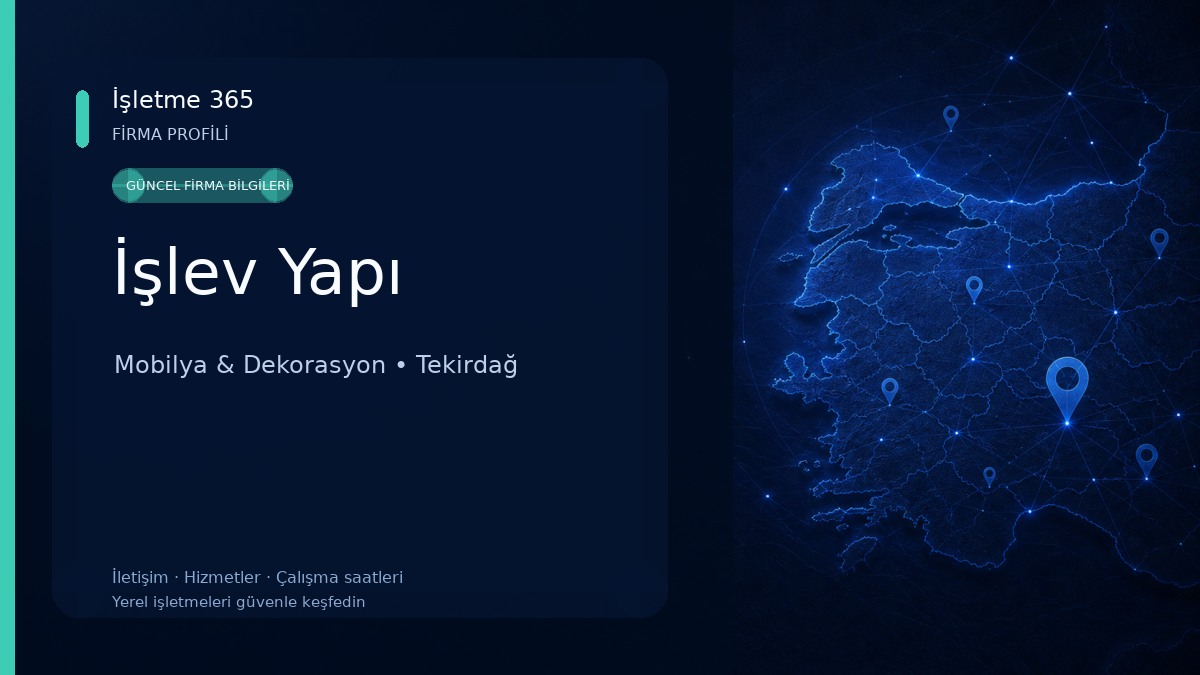 İşlev Yapı Mobilya & Dekorasyon