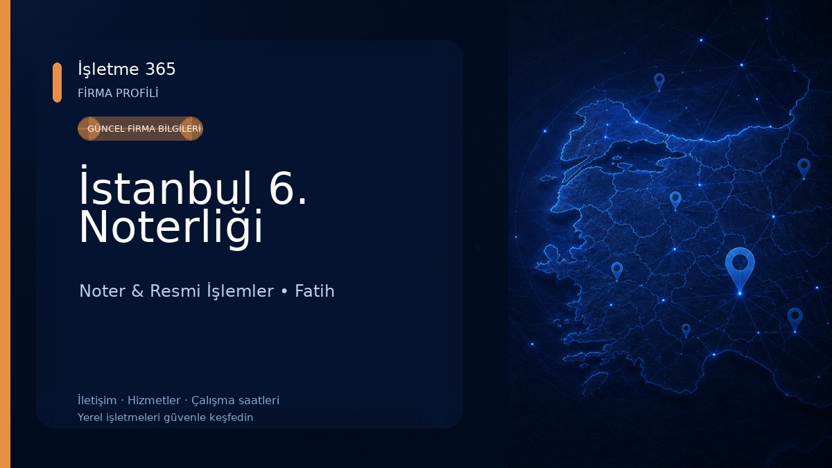 İstanbul 6. Noterliği