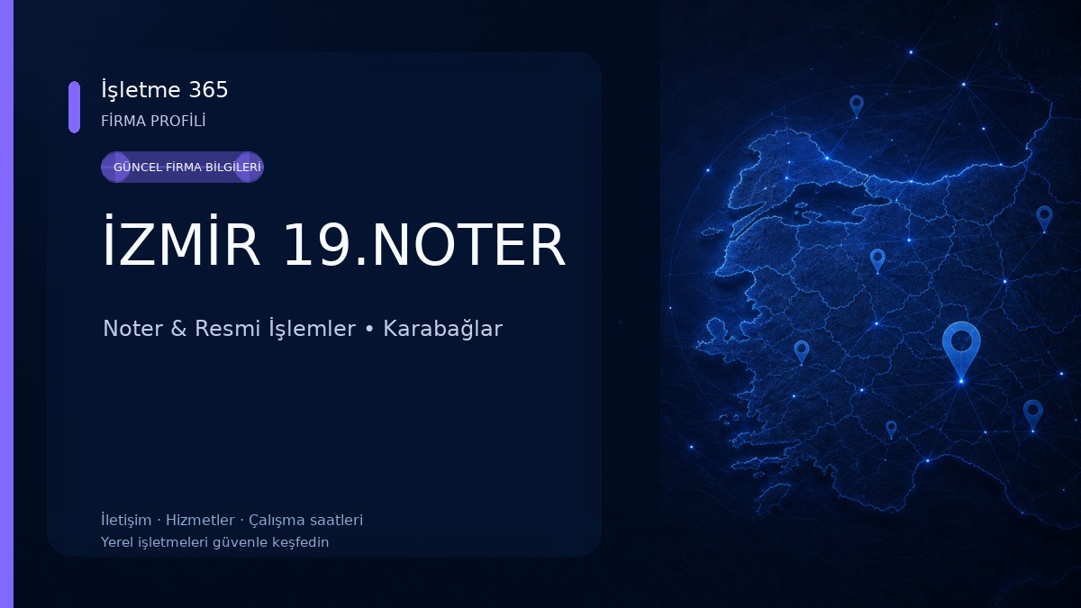 İZMİR 19.NOTER
