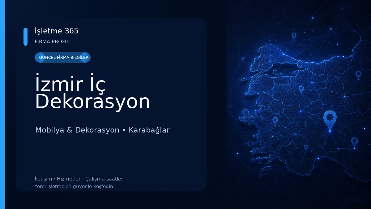 İzmir İç Dekorasyon Mobilya & Dekorasyon