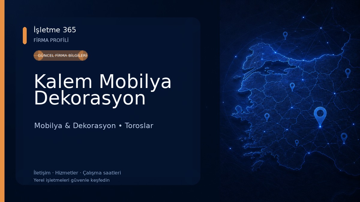 Kalem Mobilya Dekorasyon Mobilya & Dekorasyon