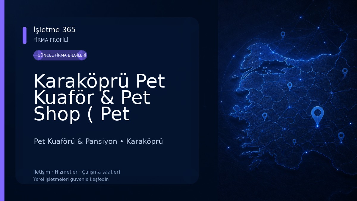 Karaköprü Pet Kuaför & Pet Shop ( Pet Haven)