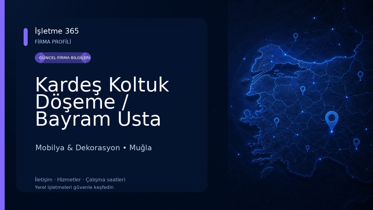 Kardeş Koltuk Döşeme / Bayram Usta Mobilya & Dekorasyon
