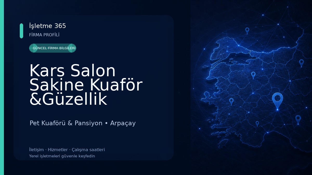 Kars Salon Sakine Kuaför &Güzellik Salonu Pet Kuaförü & Pansiyon