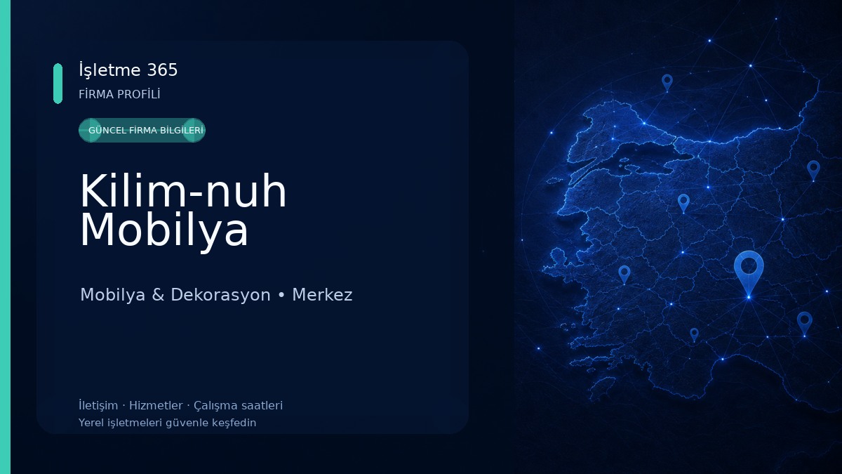 Kilim-nuh Mobilya