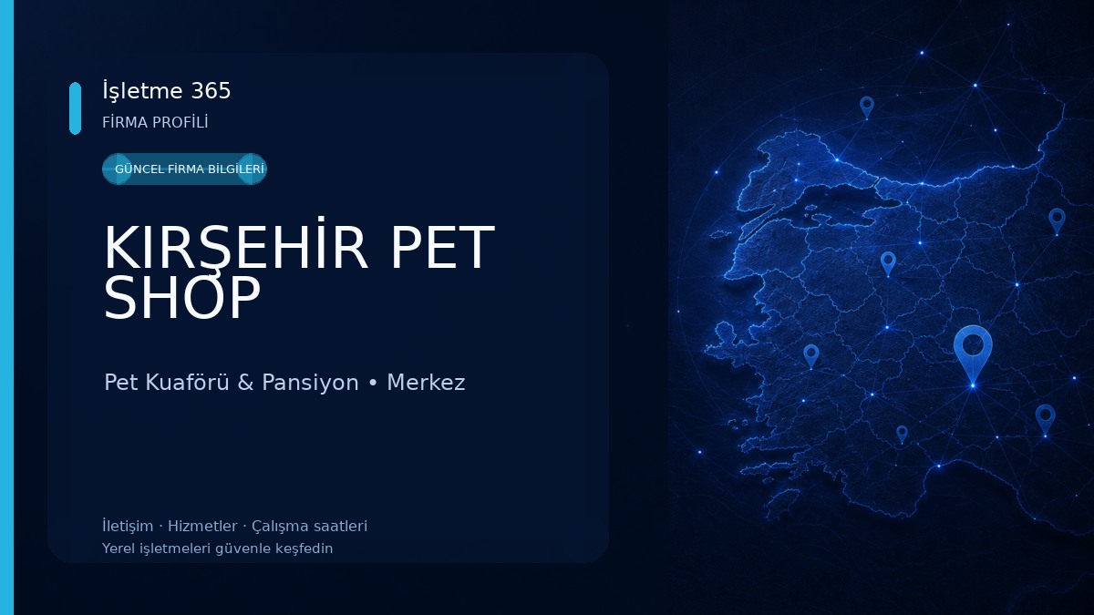 KIRŞEHİR PET SHOP Pet Kuaförü & Pansiyon