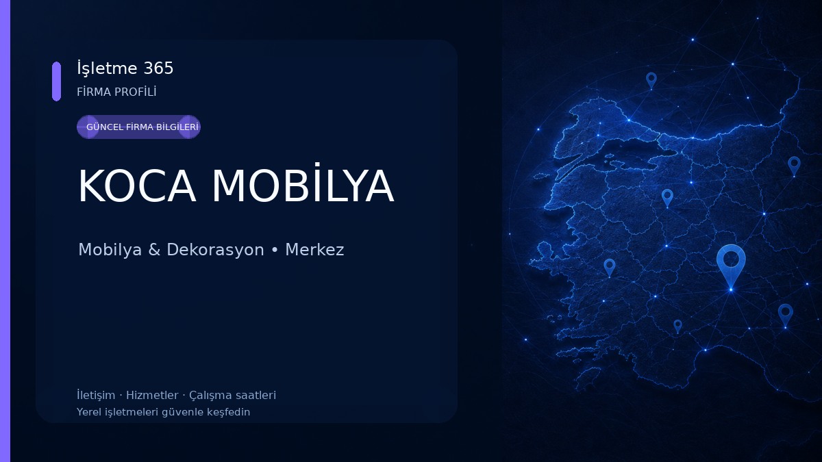 KOCA MOBİLYA
