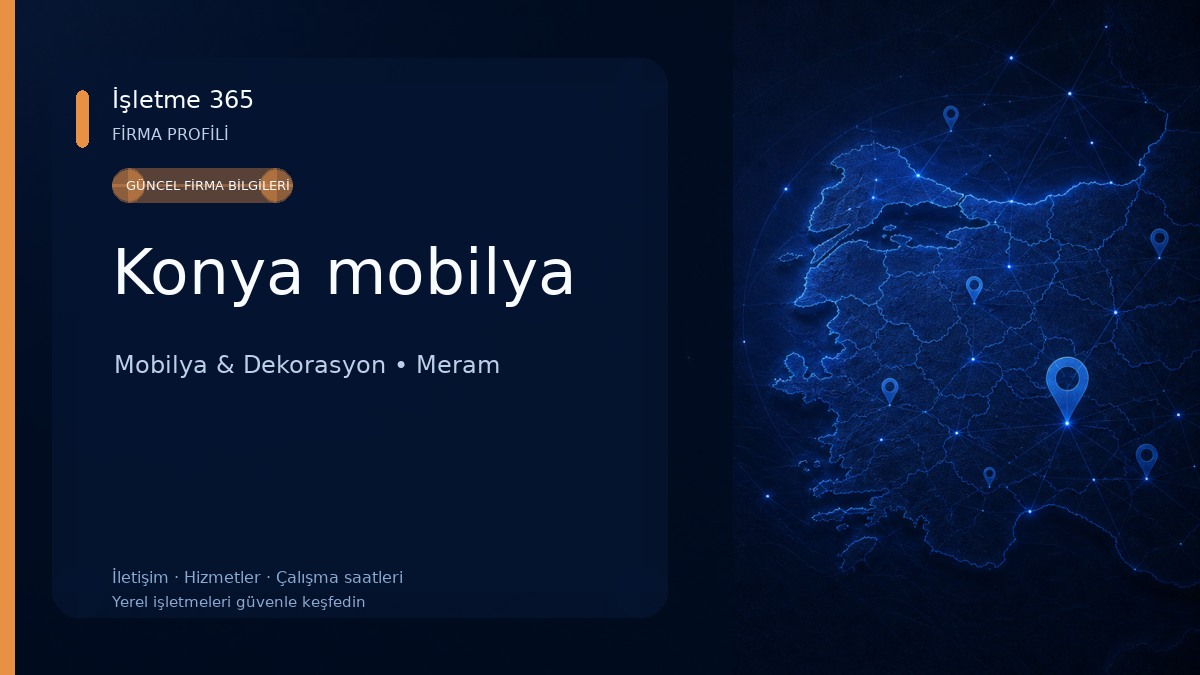 Konya mobilya Mobilya & Dekorasyon