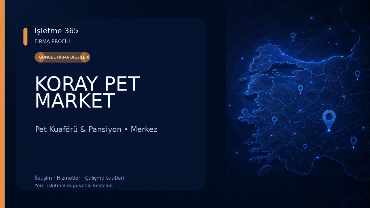 KORAY PET MARKET