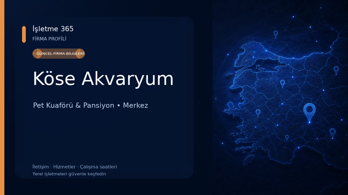 Köse Akvaryum Pet Kuaförü & Pansiyon
