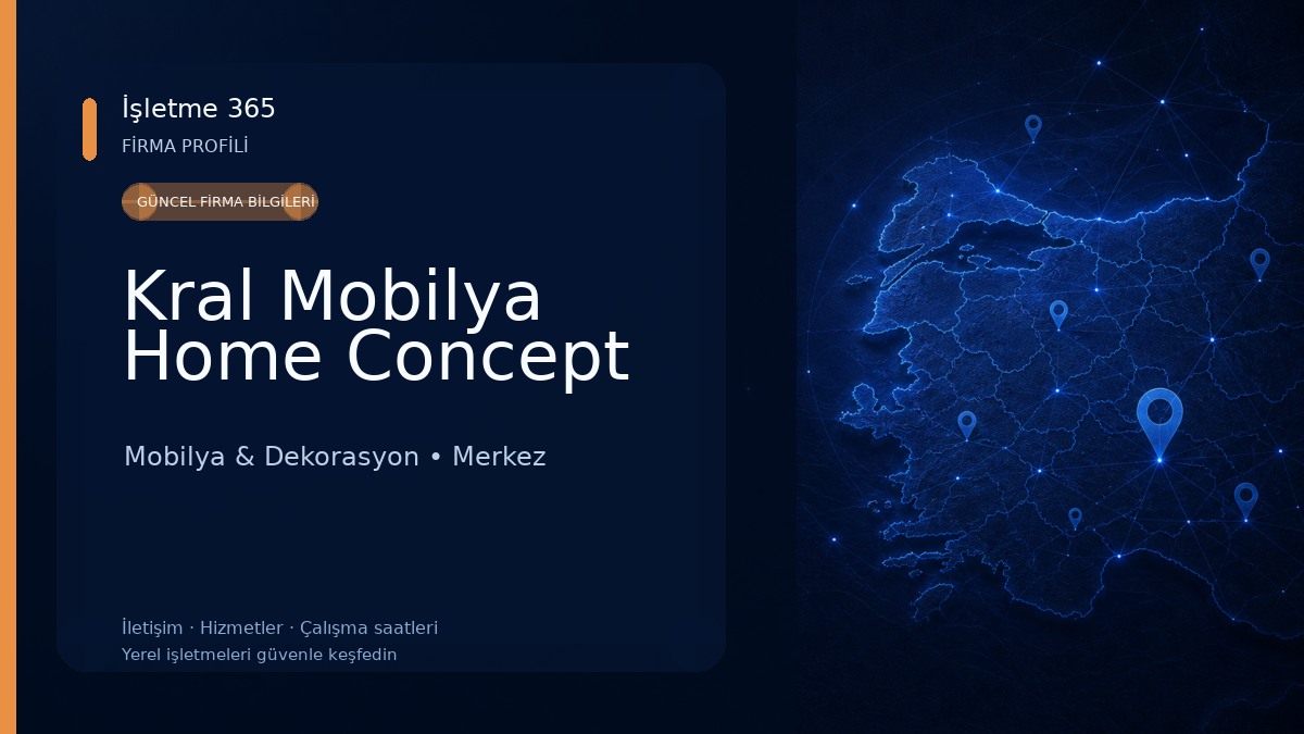 Kral Mobilya Home Concept Mobilya & Dekorasyon