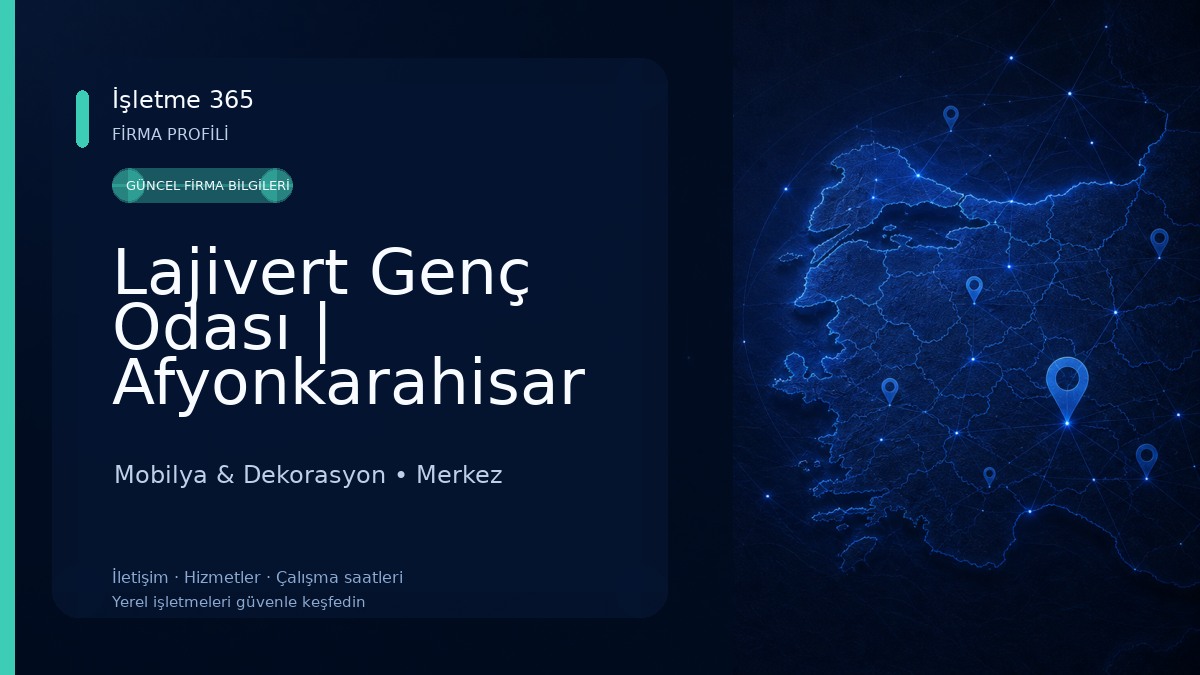 Lajivert Genç Odası | Afyonkarahisar