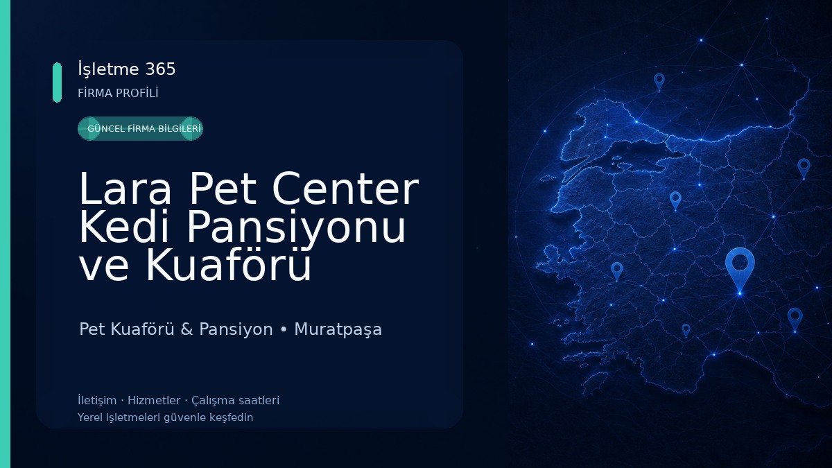 Lara Pet Center Kedi Pansiyonu ve Kuaförü Pet Kuaförü & Pansiyon