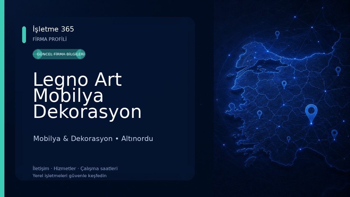 Legno Art Mobilya Dekorasyon Mobilya & Dekorasyon