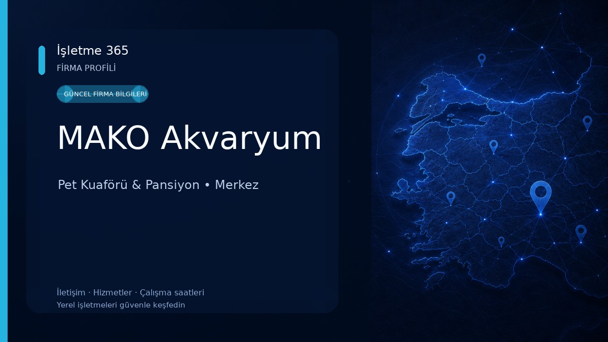 MAKO Akvaryum 