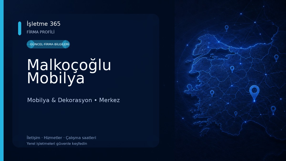 Malkoçoğlu Mobilya Mobilya & Dekorasyon