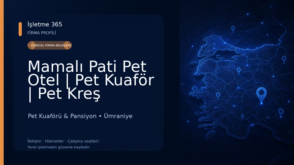 Mamalı Pati Pet Otel | Pet Kuaför | Pet Kreş Pet Kuaförü & Pansiyon