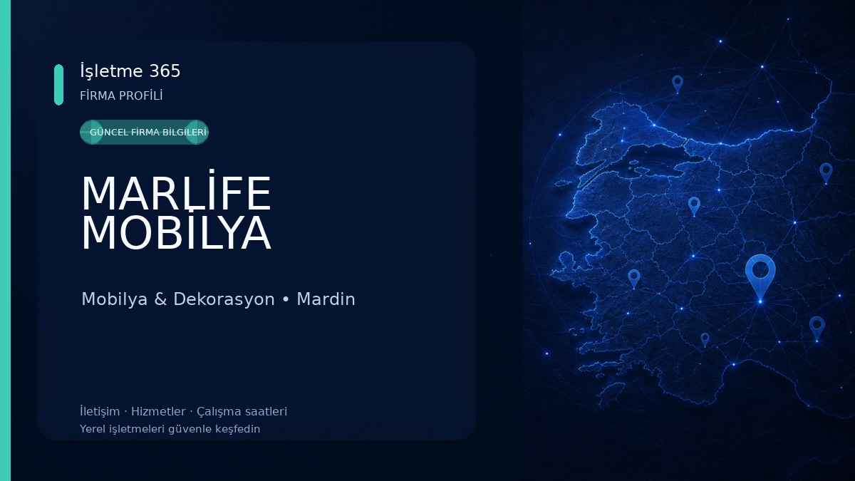 MARLİFE MOBİLYA Mobilya & Dekorasyon