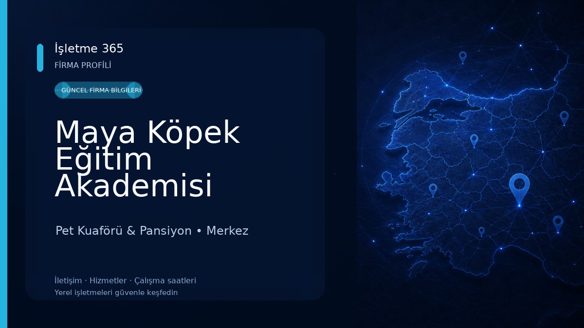 Maya Köpek Eğitim Akademisi 