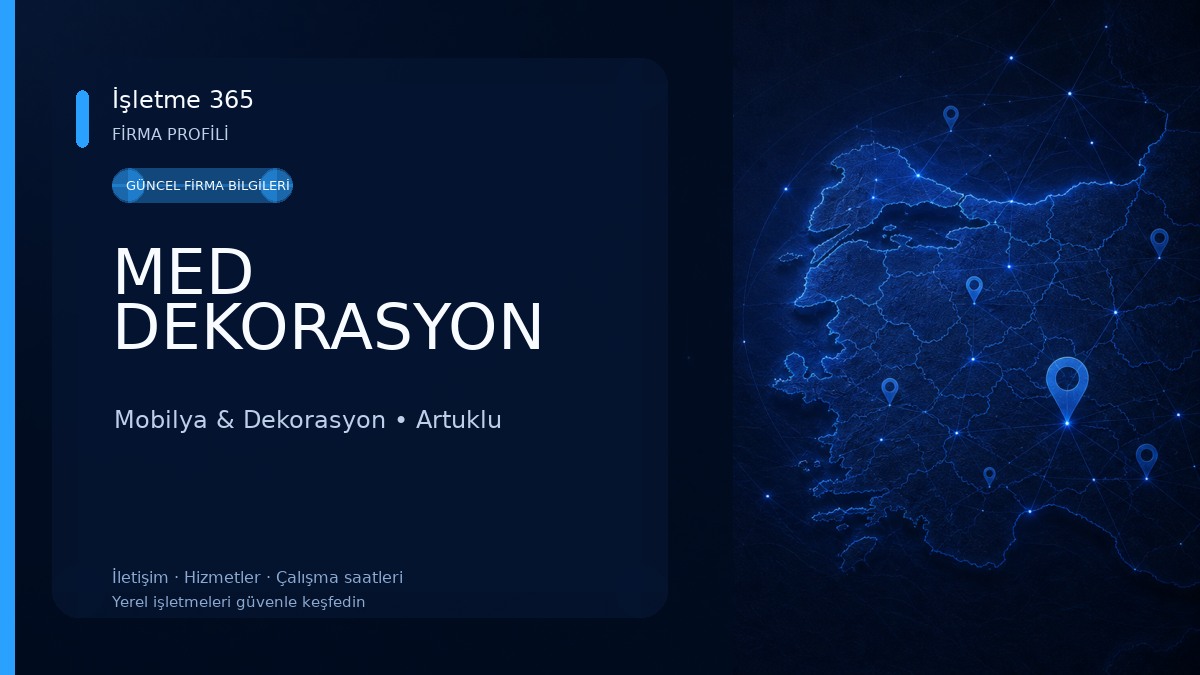 MED DEKORASYON Mobilya & Dekorasyon