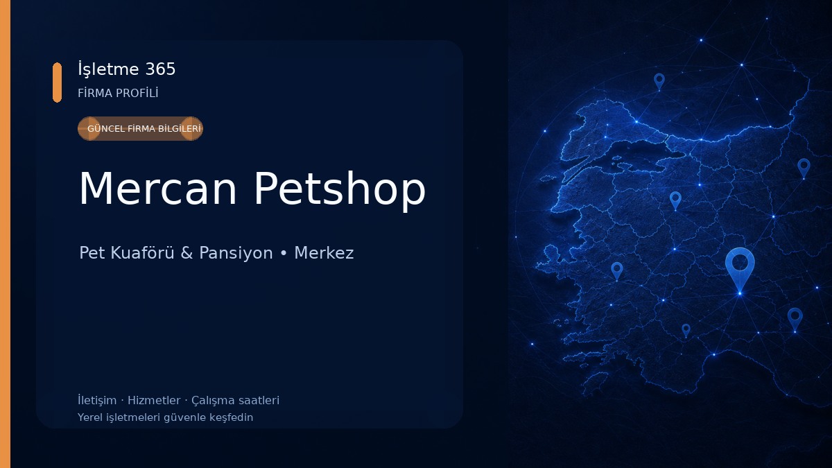 Mercan Petshop Pet Kuaförü & Pansiyon